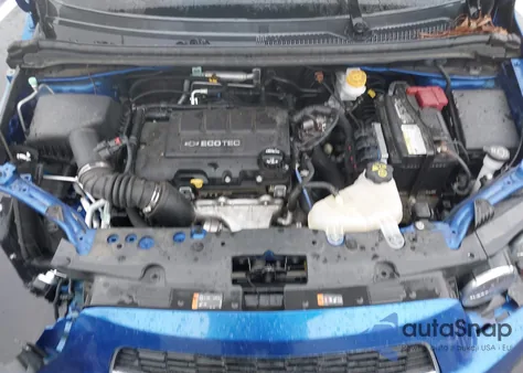 2016 Chevrolet Sonic Lt Manual из США, поврежденный, VIN 1G1JD6SB8G4177322